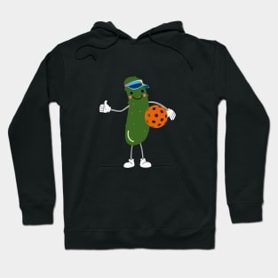 Funny Pickleball Character Hoodie